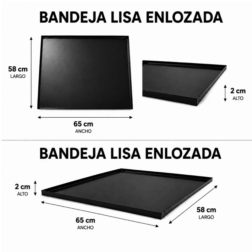 BANDEJAS LISA 58X65