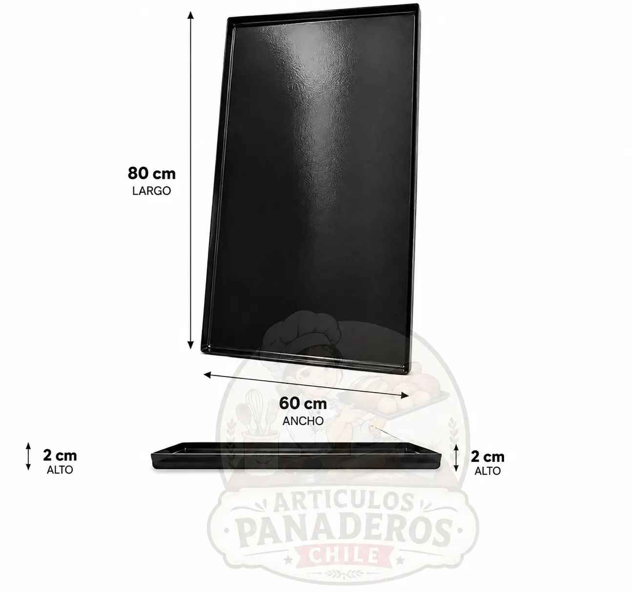 BANDEJAS LISA 60X80x2